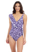Gottex Profile By Gottex Juliette Asymmetrical Ruffle Surplice One Piece